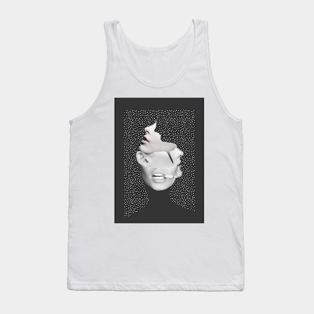 collage art / Faces 2 Tank Top by Dada22